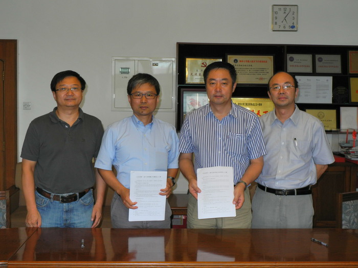 本系與北京清華航天航空學院簽屬雙聯學位合約